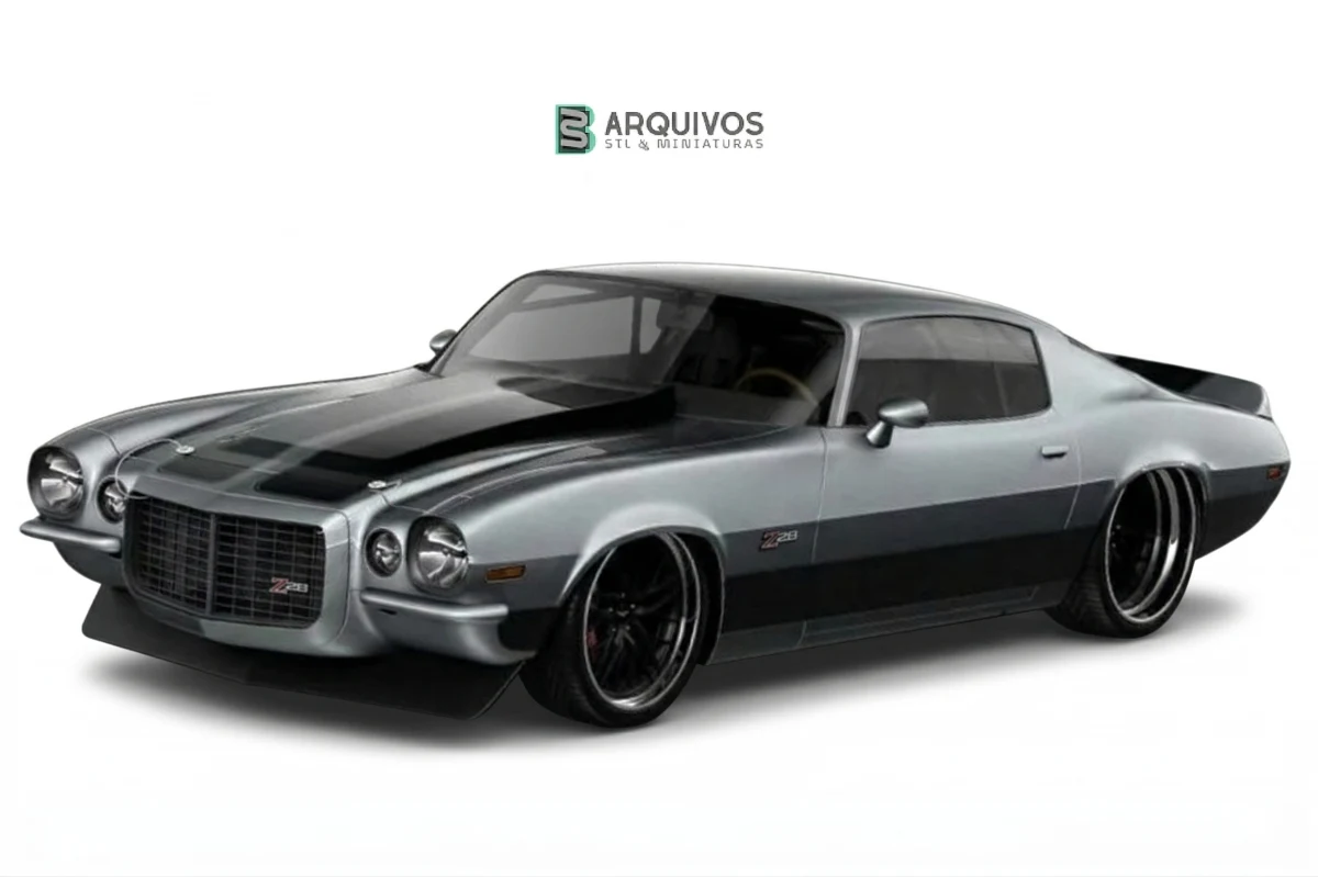 Modelo 3D STL - Chevrolet Camaro ProTouring 1970